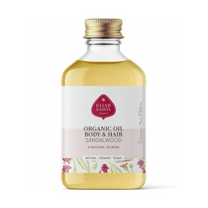 Ulei de santal pentru corp si par bio, 100 ml, Eliah Sahil