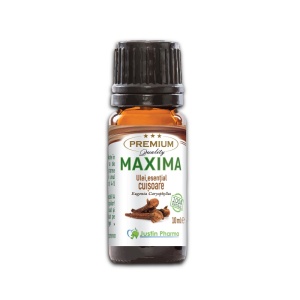 Ulei esential de cuisoare, 10ml, Justin Pharma