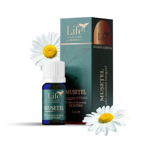Ulei esential integral de musetel, 5ml, Bionovativ