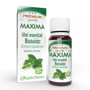Ulei esential Maxima de busuioc, 10ml, Justin Pharma