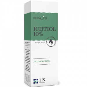 Unguent cu Ichtiol 10% Dermotis, 25 ml, Tis - Img 2