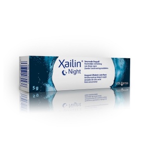 Unguent oftalmic lubrifiant Xailin Night, 5g, Visufarma