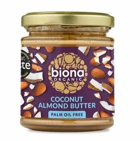 Unt de migdale si cocos bio, 170g, Biona