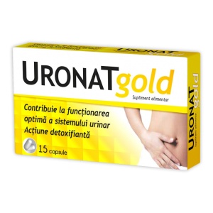 Uronat Gold,15 Capsule, Zdrovit