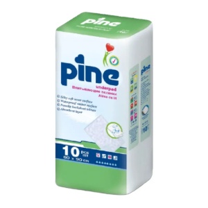 Aleze protectie pentru saltea, 60x90cm, 10 bucati, Pine Soft