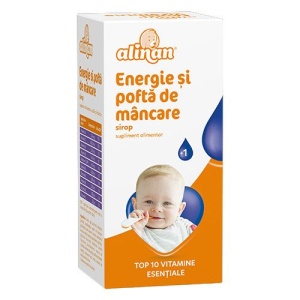 Alinan Energie si pofta de mancare sirop, 150ml, Fiterman