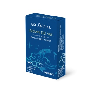 Aslavital Somn de vis, Zentiva, Supliment alimentar pentru nopti linistite - Img 3