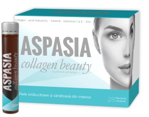 Aspasia Collagen Beauty, 28 flacoane, Zdrovit