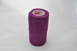 Bandaj autoadeziv 10cm x 4,5m, violet, Copoly