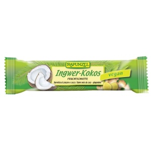 Baton eco cu ghimbir si cocos, 40g, Rapunzel