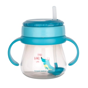 Cana inovativa cu pai si plutitor catel Flip-Top 12L+, 250ml, 56/517, Canpol
