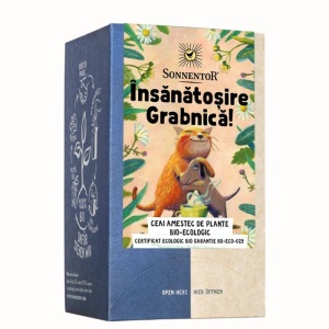 Ceai Insanatosire Grabnica Bio, 18 plicuri, Sonnentor