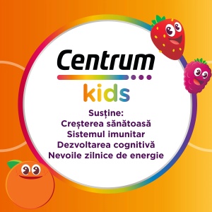 Centrum Kids VitaGummies Multifruct, 60 jeleuri, GSK - Img 6