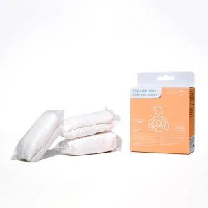 Chiloti din bumbac de unica folosinta, XL, 3 bucati, Apfia Care - Img 2