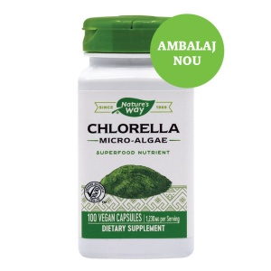 Chlorella Micro-algae 410mg Nature's Way, 100 capsule, Secom