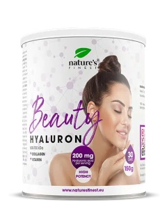 Collagen Beauty cu Acid Hyaluronic, 150 g, Nature's Finest