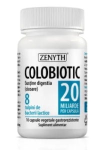 Colobiotic, probiotic 20 miliarde, 10 capsule, Zenyth