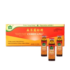Cordyang Cordiceps Sinensis extract, 10 fiole, Yongkang International China