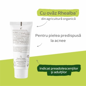 Crema hidratanta pentru ten cu tendinta acneica Phys-AC Hydra, 40 ml, A-Derma - Img 3