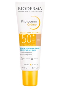 Crema lejera SPF50+ Claire Aquafluide, 40 ml, Bioderma