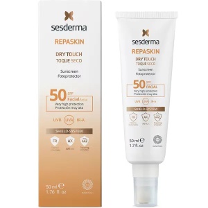 Crema pentru protectie solara cu SPF50 Repaskin Silk Touch, 50ml, Sesderma