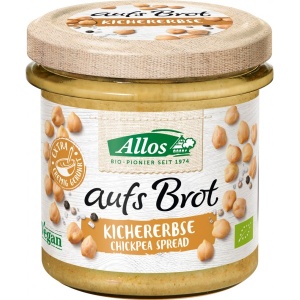 Crema tartinabila cu naut fara gluten ECO, 140g, Allos