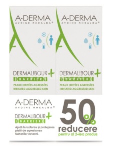 Dermalibour+ Barrier crema protectoare, 100 ml 1+1-50%, A-Derma