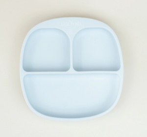 Farfurie cu ventuza blue, Little Prints