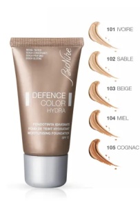 Fond de ten lichid hidratant Defence Color Hydra 101 Ivoire, 30 ml, Bionike