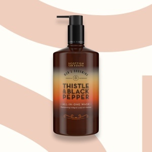 Gel dus par si corp Thistle & Pepper, 500ml, Scottish Fine Soaps