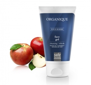 Gel facial de curatare pt barbati, 150 ml, Organique - Img 2