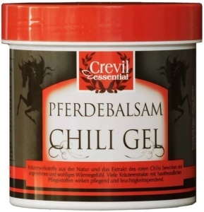 Gel puterea calului si chilli, 250ml, Crevil