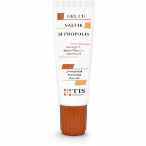 Gel salvie si propolis, 20 ml, Tis