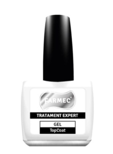 Gel Top Coat 3D efect Tratament Expert, 11 ml, Farmec 2844 - Img 2