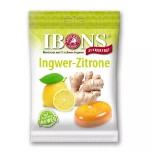 Ghimbir și Lămâie, dropsuri, 75g, Ibons - Img 2