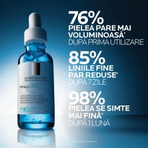 LA ROCHE-POSAY Hyalu B5 Serum Antirid Supra-Activat cu acid hialuronic , 30ml - Img 3