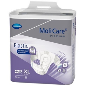 MoliCare Premium Elastic 8 pic , XL, 14 bucati, Hartmann