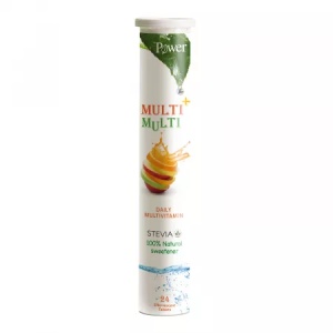 Multi+multi multivitamine, 24 tablete efervescente, Power Of Nature