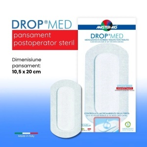 Pansament postoperator Drop Med 10,5x20cm, 5 bucati, Pietrasanta Pharma - Img 4
