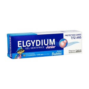 Pasta de dinti Junior bubble, 7-12 ani, 50ml, Elgydium - Img 2