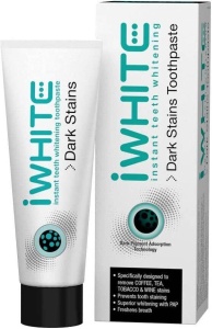 Pasta de dinti Whitening Dark Stains, 75ml, IWhite