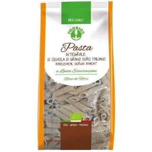 Paste penne bio din grau integral, 500g, Probios