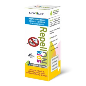 RepellON Kids Spray protectie naturala tantari si alte insecte x 100ml (Novolife)