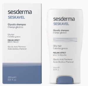 Sampon cu acid glicolic pentru par gras Seskavel, 200 ml, Sesderma