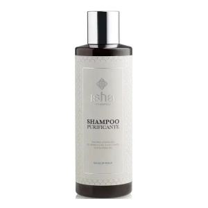 Sampon purifiant cu argila Ghassoul, 200ml, Isha