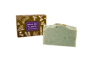 Sapun natural cu trei frati patati, 100g, Baia de Plante
