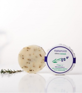 Sapun solid natural cu lavanda, 80g, Naturotto