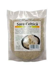 Sare celtica grunjoasa, 500g, Deco Italia