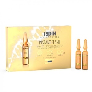 Ser pentru lifting Instant Flash, 5 fiole, Isdin