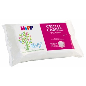 Servetele umede pentru copii BabySanft, 56 bucati, Hipp